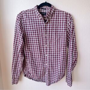 LUCKY BRAND Casual Plaid Button Down Shirt